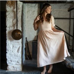 ❌SOLD Peach Brook Dress